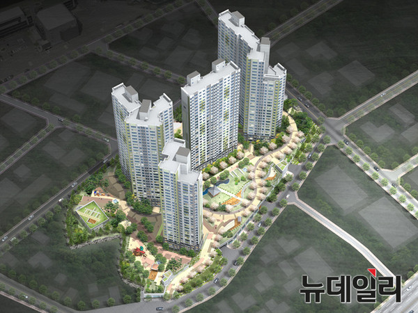 ▲ 경산 대평 협성휴포레APT 조감도ⓒ뉴데일리