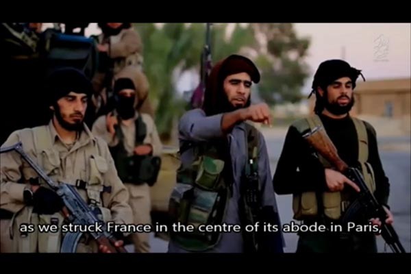 테러조직 '대쉬(ISIS)'가 공개한 美워싱턴 공격 협박 영상. ⓒ예루살렘 포스트 보도화면 캡쳐