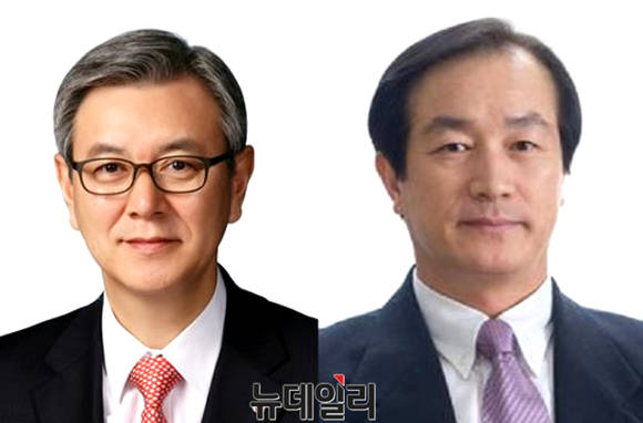 ▲ 이상봉 사장(왼쪽)과 홍순국 사장(오른쪽). ⓒLG전자