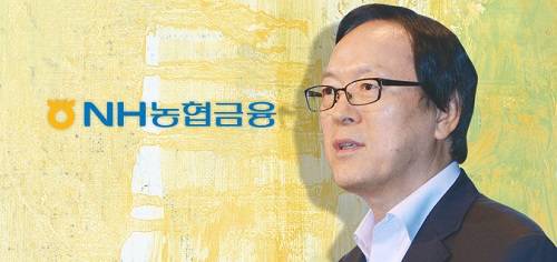 ▲ 김용환 농협금융 회장은 국회의원들에게 공개적으로 유예연장 지원을 부탁하고 있다 ⓒ뉴데일리 DB