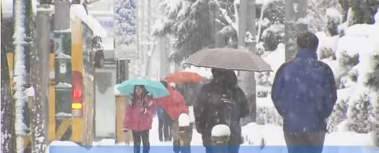 ▲ 기상청 오늘날씨예보, 서쪽 지방으로 눈이 많이 내렸다ⓒ방송캡쳐