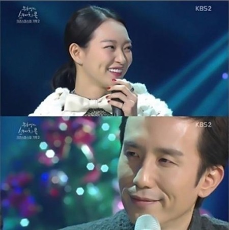 ▲ 유희열,신민아ⓒKBS2 '스케치북' 방송캡처