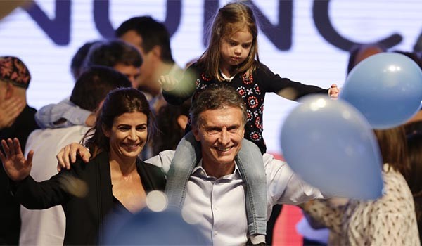 ▲ 지난 11월 23일(현지시간) 대선에서 승리한 마우리시오 마크리 아르헨티나 대통령 당선자. ⓒ알 자지라 보도화면 캡쳐