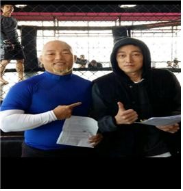 ▲ 육진수,소지섭ⓒ돋움엔터테인먼트