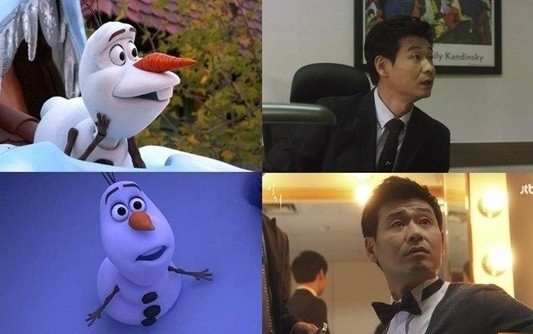 ▲ 박혁권,올라프ⓒ인터넷커뮤니티