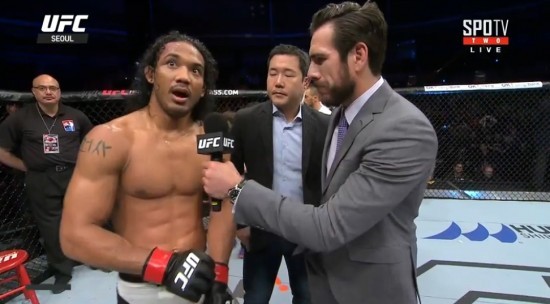 ▲ @SPOTV 'UFC 파이트나이트 서울' 중계화면 캡쳐