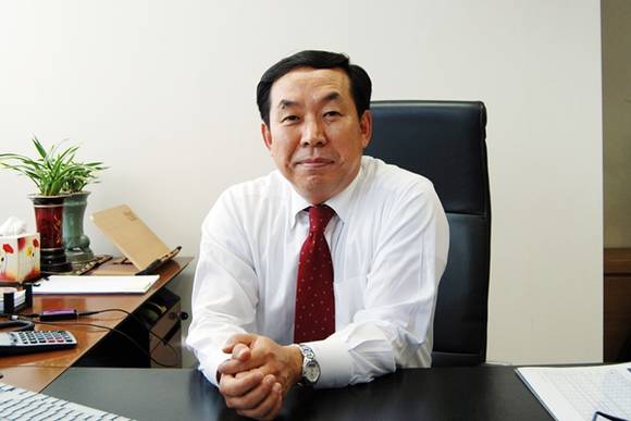 ▲ 코오롱플라스틱 장희구 대표이사.