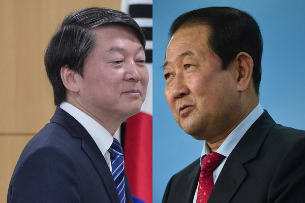 ▲ 새정치민주연합 안철수 전 대표와 중도개혁·민생실용 통합신당 추진위원회의 박주선 의원이 2일 회동한 것으로 알려져, 정치권의 비상한 관심을 모으고 있다. ⓒ뉴데일리 정상윤 기자