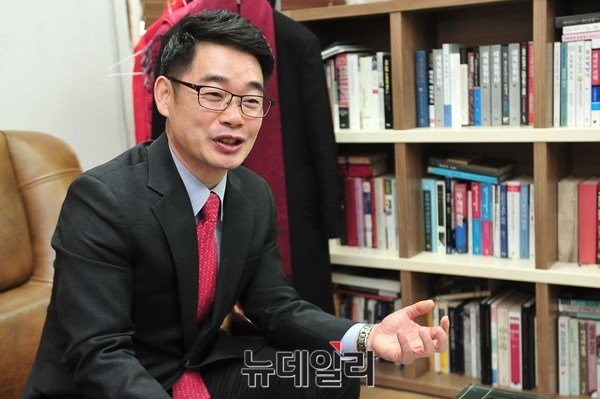 ▲ 김익환 국민통일방송·구로미래포럼 대표. ⓒ뉴데일리 이종현 기자