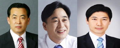 ▲ 새정치연합 이찬구, 이후삼, 이영진(왼쪽부터).ⓒ뉴데일리