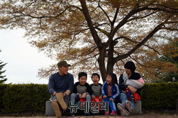 ▲ 박삼영 중사의 가족모습.ⓒ육군