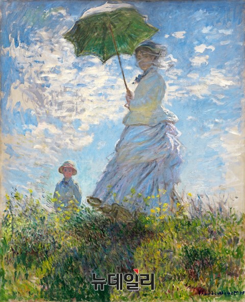 ▲ 1875 Woman with a Parasol- Madame Monet and Her son 1875- ⓒ본다비치