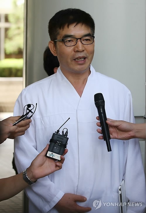 ▲ 서세원의 법률대리인을 맡은 김칠준 변호사.   ⓒ 연합뉴스