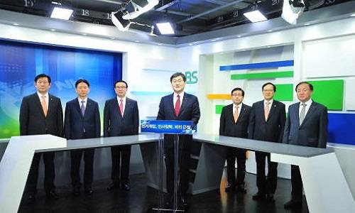 ▲ 범농협 CEO들은 사내방송에 출연해 선거개입금지와 비리근절 등을 강조했지만 축산경제대표에 대한 검찰 수사로 빛이 바랬다 ⓒ제공=농협