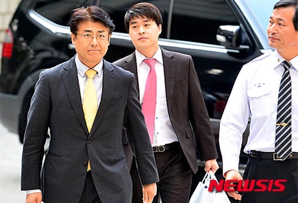 ▲ 지난 10월 19일 서울중앙지법에 출석하는 가토 다쓰야 前산케이신문 서울지국장의 모습. ⓒ뉴시스. 무단전재 및 재배포 금지.