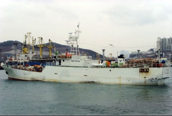 ▲ 부산항에 정박해 있는 원양어선 ⓒ 화면캡처