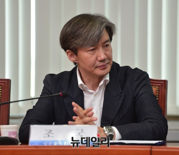 ▲ 조국 전 새정치민주연합 혁신위원. ⓒ뉴데일리 정상윤 기자