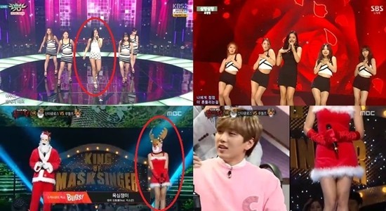 ▲ ⓒMBC '복면가왕', KBS '뮤직뱅크', SBS '인기가요' 캡처