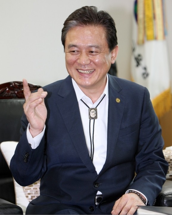 ▲ 사진은 김병우 충북도교육감.ⓒ뉴데일리