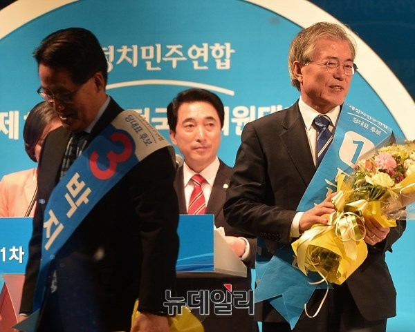 ▲ 새정치민주연합 박지원 전 원내대표. ⓒ뉴데일리 정상윤 기자