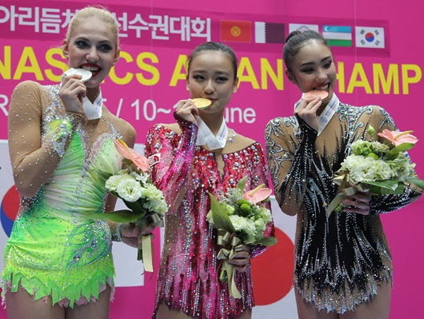 ▲ 제7회 아시아 리듬체조선수권대회 모습.사진제공=제천시