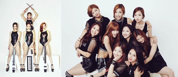 ▲ ⓒSM,YG,JYP,FNC 홈페이지