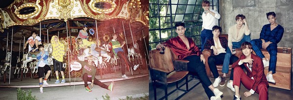 ▲ ⓒSM,YG,JYP,FNC 홈페이지