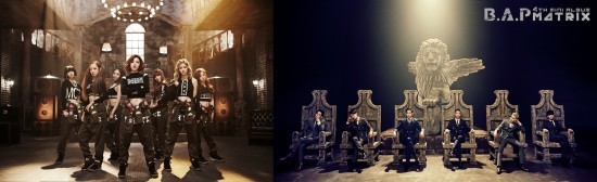 ▲ ⓒ울림,빅히트,스타쉽,DSP,TS,큐브 홈페이지