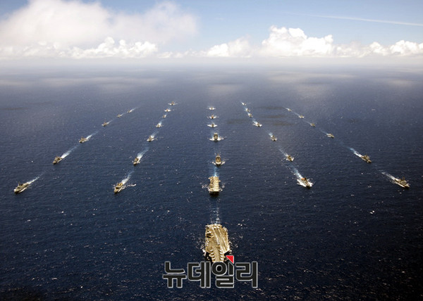 ▲ 림팩훈련 모습.ⓒ해군