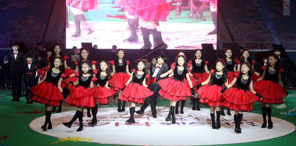 ▲ 	사진은 어린이예술단 모습.ⓒ뉴데일리