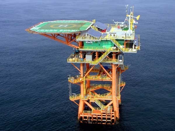 ▲ 이어도 해상기지의 모습. 필요할 때만 가서 머무르는 기지로 운영되고 있다. 中공산당은 이곳이 자기네 땅이라고 우기고 있다. ⓒ뉴데일리 DB