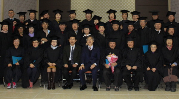 ▲ 제천시농업인대학 수료식.사진제공=제천시