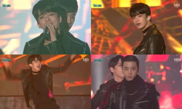 ▲ SBS 가요대전ⓒ뉴데일리