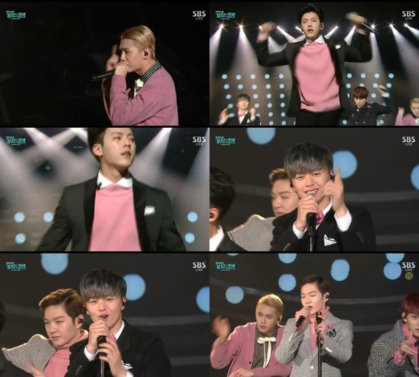 ▲ SBS 가요대전ⓒ뉴데일리