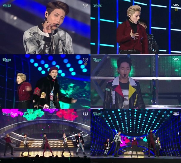 ▲ SBS 가요대전ⓒ뉴데일리