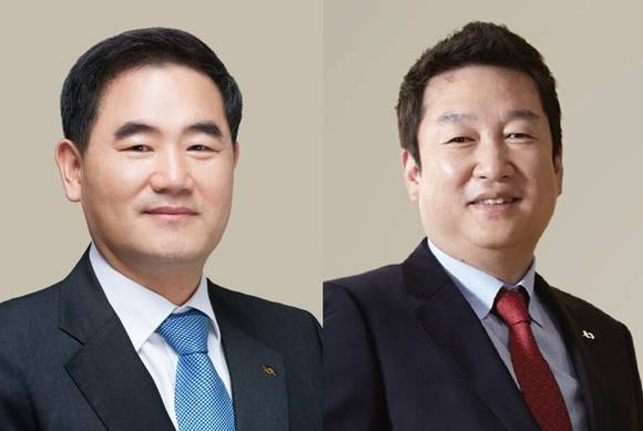 ▲ 노병두, 안주훈 전무이사 ⓒ광동제약