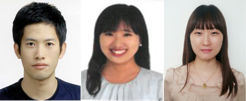 ▲ 단양교육지원청 친절교직원 김진호(왼쪽부터), 황정희, 이승원.사진제공=단양교육지원청