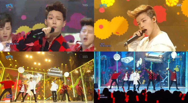 ▲ ⓒSBS '인기가요' 방송캡처