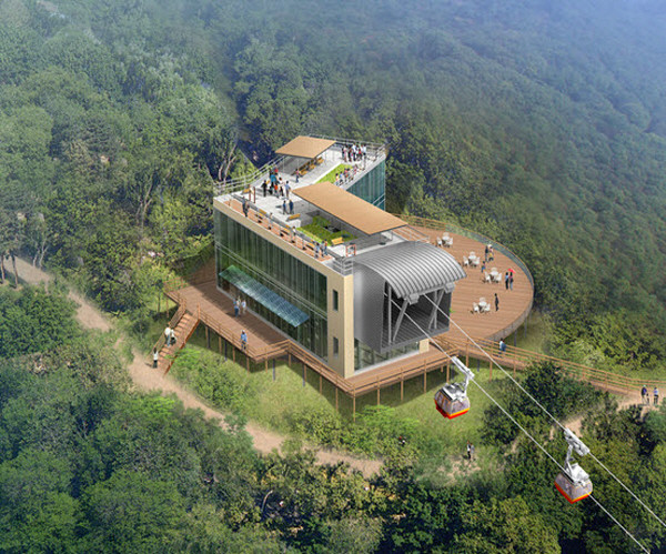 ▲ 소백산 케이블카 조감도.사진제공=단양군