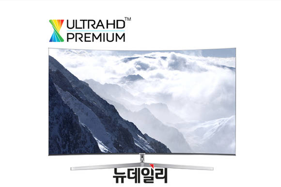▲ 'UHD 프리미엄' 인증을 획득한 삼성 SUHD TV. ⓒ삼성전자