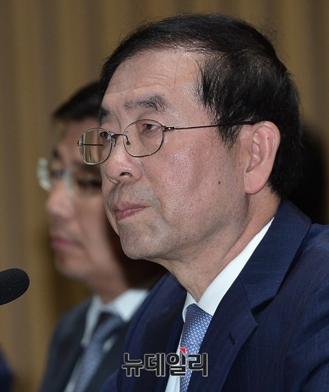 ▲ 박원순 서울시장-뉴데일리