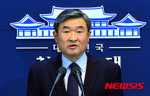 ▲ 청와대 춘추관에서 브리핑을 하고 있는 조태용 국가안보실 1차장. ⓒ뉴시스