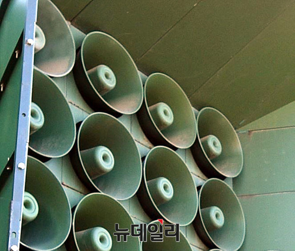 ▲ 우리군 대북방송용 스피커.ⓒ뉴데일리DB