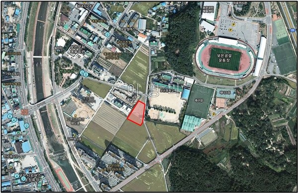 ▲ 보은군 이평단지.ⓒ박덕흠 의원 사무실.