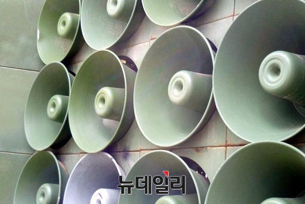 ▲ 대북방송용 스피커.ⓒ뉴데일리DB