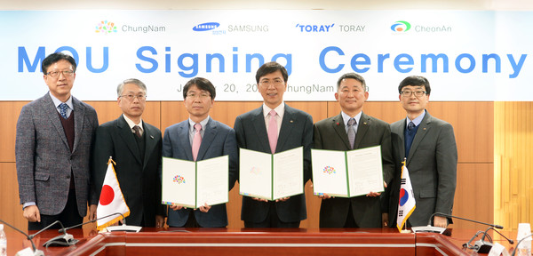 ▲ MOU 체결 모습.ⓒ충남도