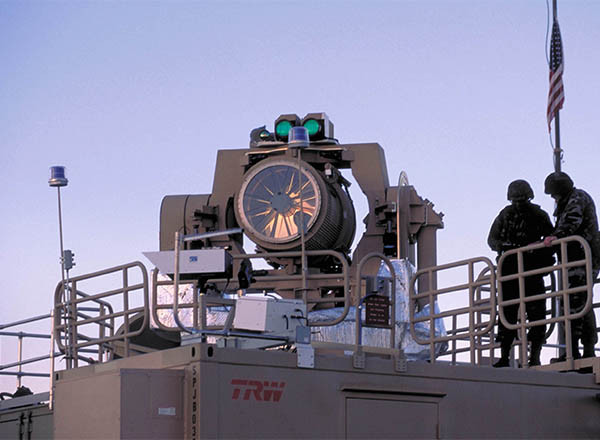 2009년까지 美TRW와 이스라엘 '라파엘'이 공동 개발했던 '전술 고출력에너지 무기'. 이 모델은 지상 고정형이다. ⓒ위키피디아 공개사진