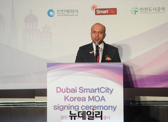 ▲ 자바 빈 하페즈 스마트시티두바이 CEO.ⓒ뉴데일리경제