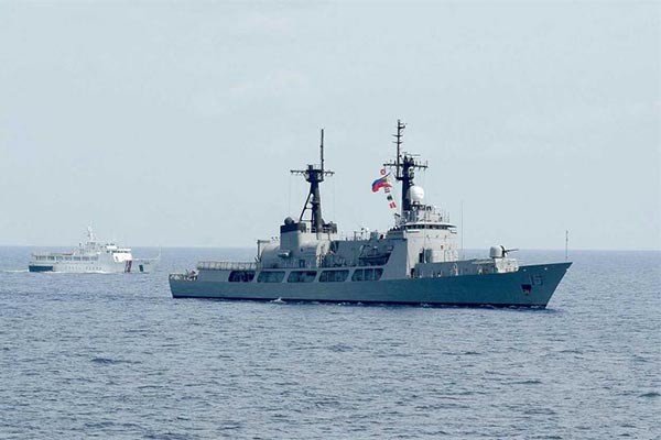 ▲ 필리핀 해군의 초계함. 이것도 필리핀 해군에서는 매우 강력한 전투력이다. ⓒ해외 군사커뮤니티 캡쳐