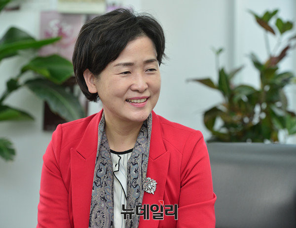 ▲ 김나옥 벤자민인성영재학교장 ⓒ뉴데일리